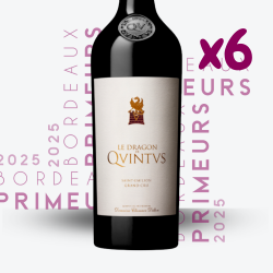 Primeurs - Le Dragon de Quintus 2025 - 6x75cl - etiquette