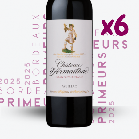 Primeurs - Château d'Armailhac 2025 - 6x75cl - etiquette