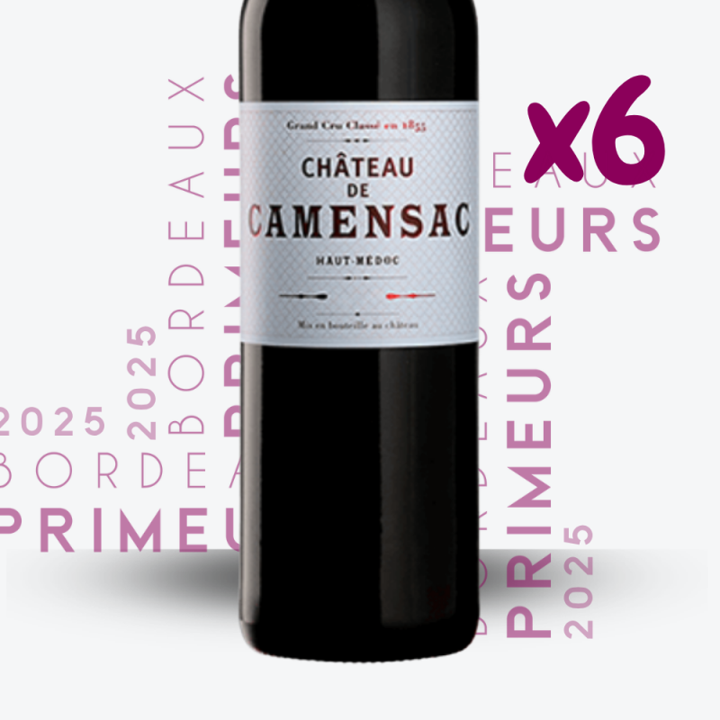 Primeurs - Château de Camensac 2025 - 6x75cl - etiquette