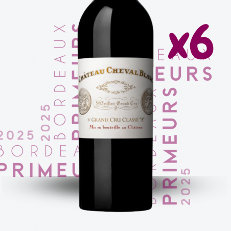 Primeurs - Château Cheval Blanc 2025 - 1x75cl - etiquette