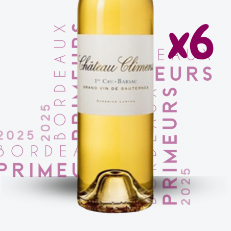 Primeurs - Château Climens 2025 - 6x75cl - etiquette