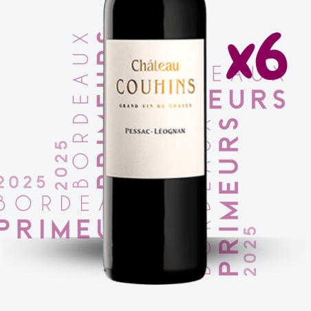 Primeurs - Château Couhins Rouge 2025 - 6x75cl - etiquette