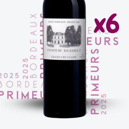 Primeurs - Château Dassault 2025 - 6x75cl - etiquette