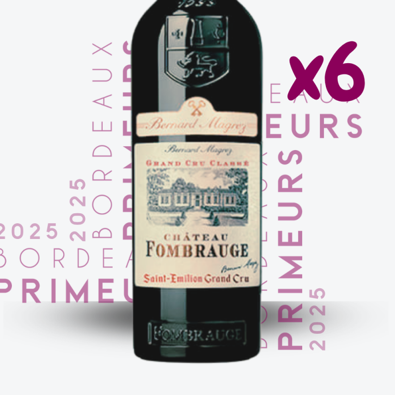 Primeurs - Château Fombrauge 2025 - 6x75cl - etiquette