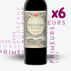 Primeurs - Château Gazin 2025 - 6x75cl - etiquette