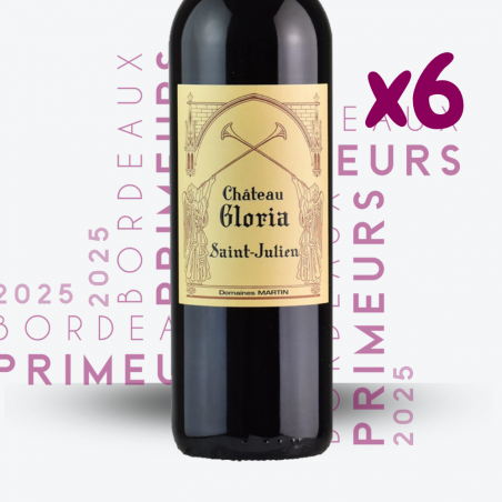 Primeurs - Château Gloria 2025 - 6x75cl - etiquette