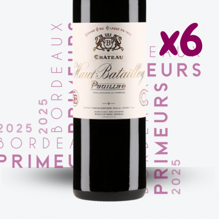 Primeurs - Château Haut-Batailley 2025 - 6x75cl. -etiquette