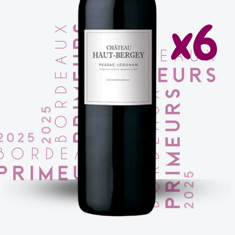 Primeurs - Château Haut-Bergey 2025 - 6x75cl - etiquette