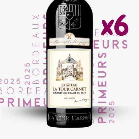 Primeurs - Château La Tour Carnet 2025 - 6x75cl - etiquette