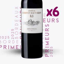 Primeurs - Château Larrivet Haut-Brion Rouge 2025 - 6x75cl -etiquette