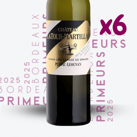 Primeurs - Château Latour-Martillac Blanc 2025 - 6x75cl -etiquette