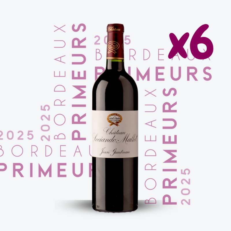 Primeurs - Château Sociando-Mallet 2025- 6x75cl