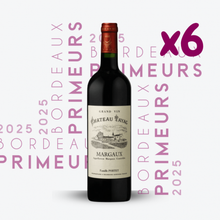 Primeurs - Château Tayac 2025 - 6x75cl - etiquette