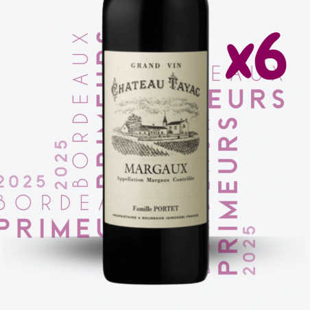 Primeurs - Château Tayac 2025 - 6x75cl - etiquette