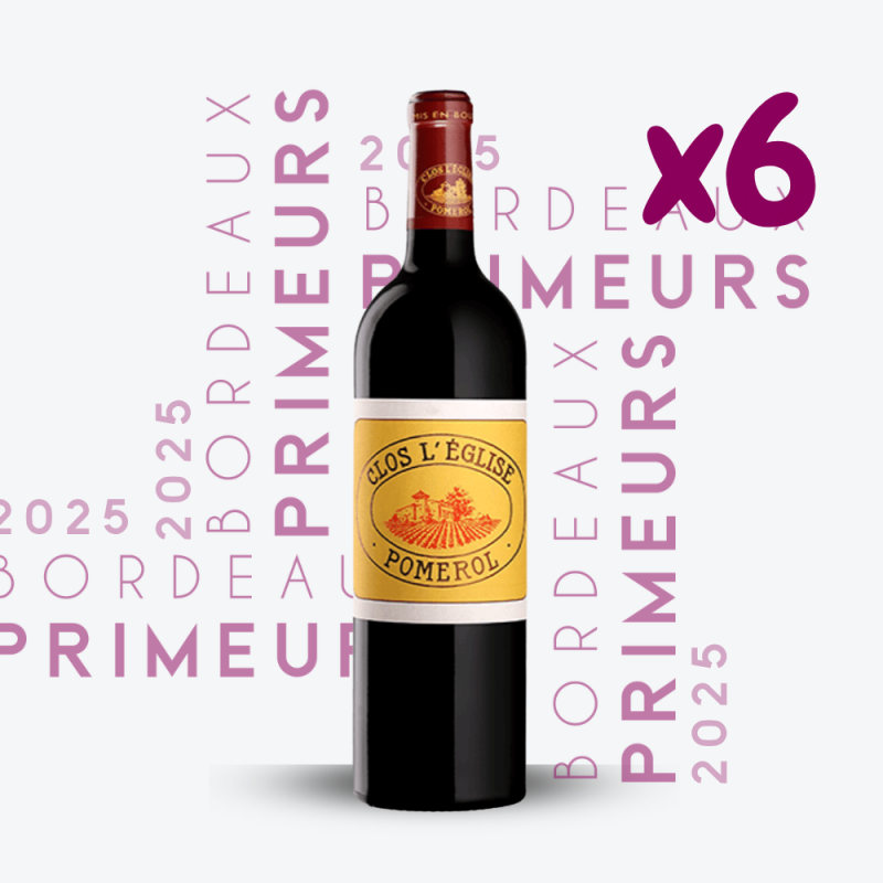 Primeurs - Clos L'Église 2025 - 6x75cl