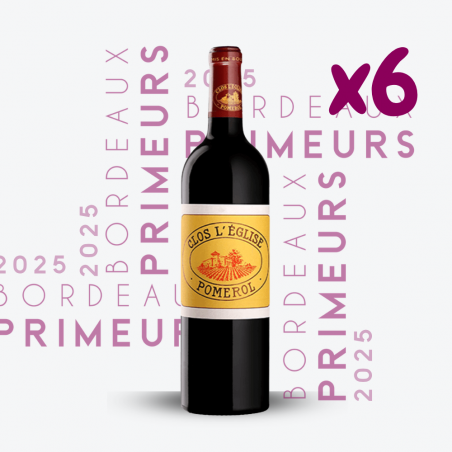 Primeurs - Clos L'Église 2025 - 6x75cl