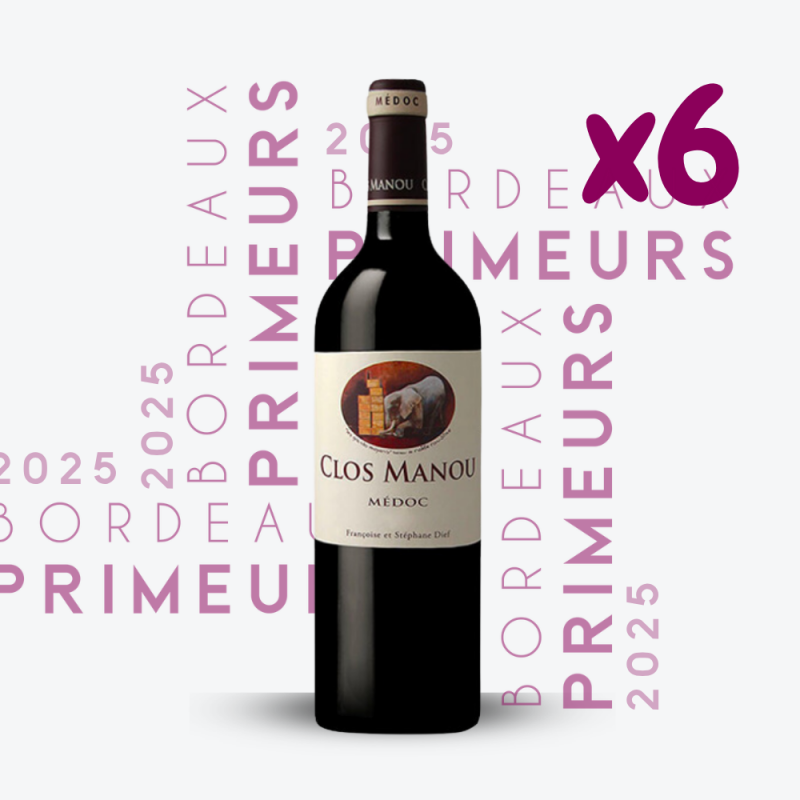 Primeurs - Clos Manou 2025 - 6x75cl
