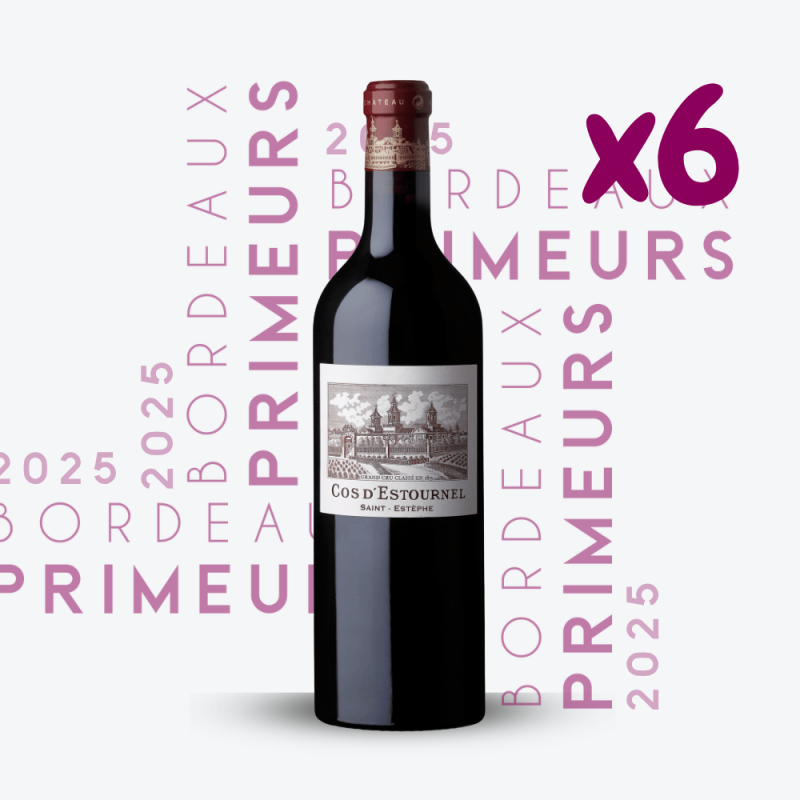 Primeurs - Château Cos d'Estournel Rouge 2025 - 6x75cl