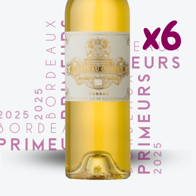 Primeurs - Château Coutet 2025 - 6x75cl - etiquette