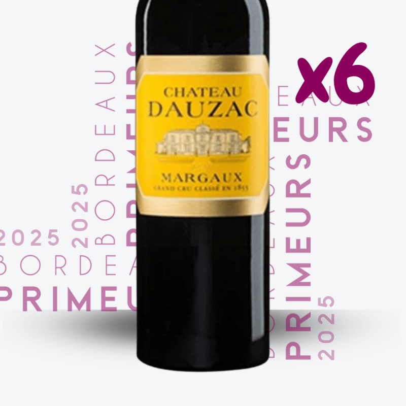 Primeurs - Château Dauzac 2025 - 6x75cl - etiquette