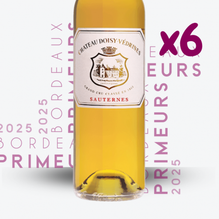 Primeurs - Château Doisy-Védrines 2025 - 6x75cl - etiquette