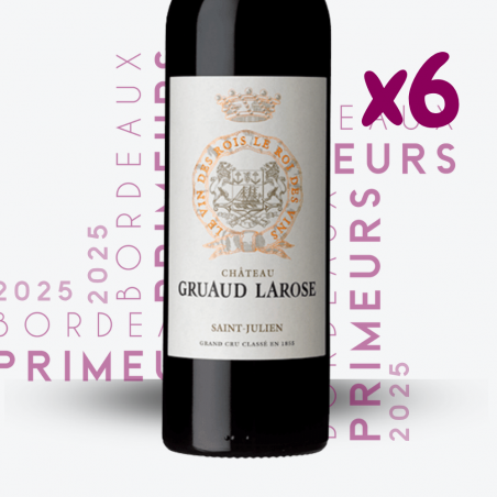 Primeurs - Château Gruaud Larose 2025 - 6x75cl - etiquette