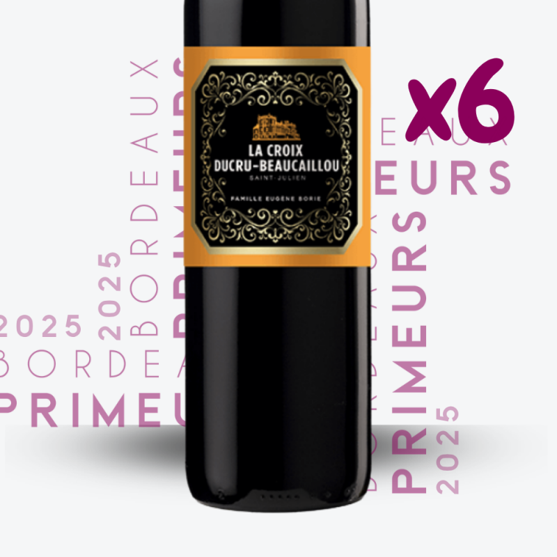 Primeurs - La Croix Ducru-Beaucaillou 2025 - 6x75cl - etiquette