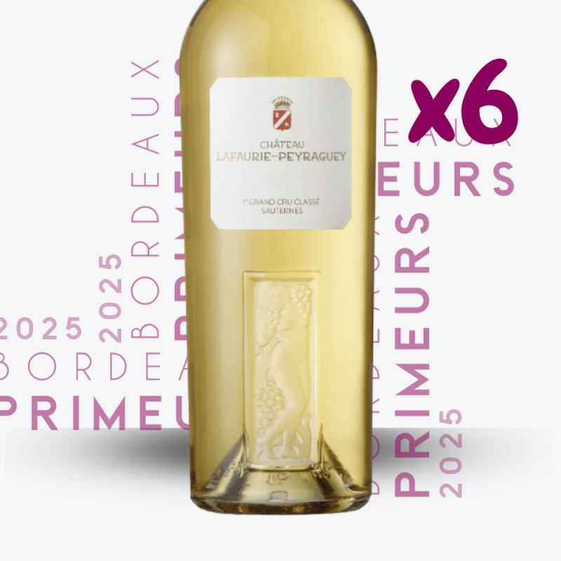 Primeurs - Château Lafaurie-Peyraguey 2025 - 6x75cl - etiquette