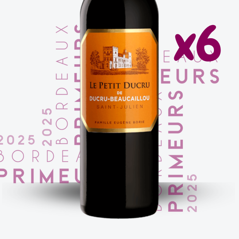 Primeurs - Le Petit Ducru de Ducru-Beaucaillou 2025 - 6x75cl - etiquette