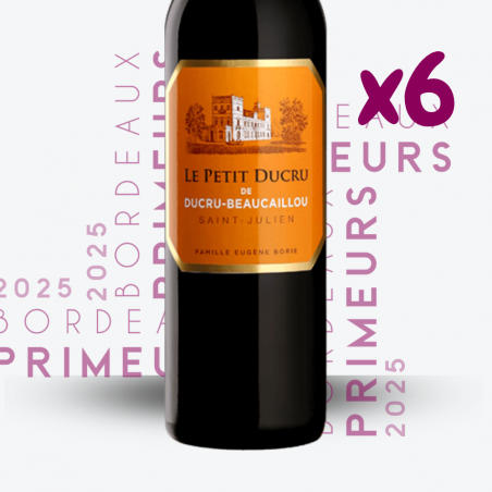 Primeurs - Le Petit Ducru de Ducru-Beaucaillou 2025 - 6x75cl - etiquette