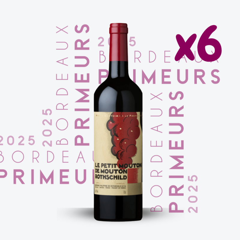 Primeurs - Le Petit Mouton Rothschild 2025 - 6x75cl