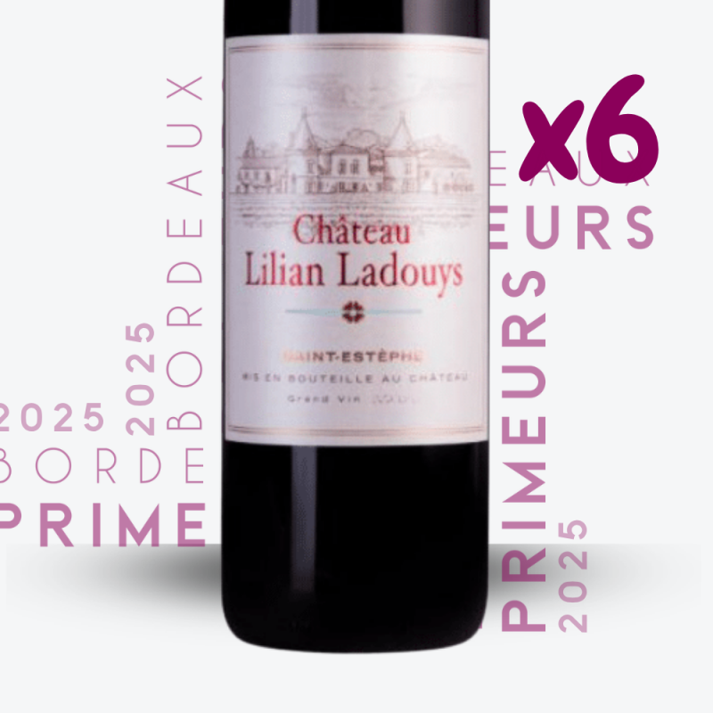 Primeurs - Château Lilian Ladouys 2025 - 6x75cl - etiquette