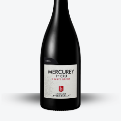 Mercurey 1er Cru "Champs Martin" 2020 - Domaine Levert Barault - Etiquette
