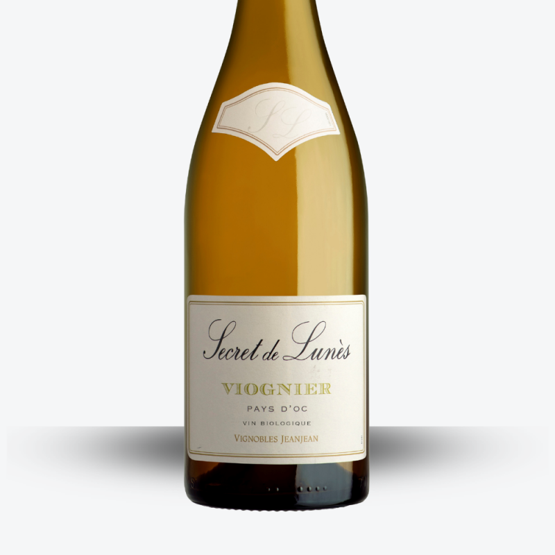 Secret de Lunès Viognier 2024 - Maison Jeanjean - Etiquette