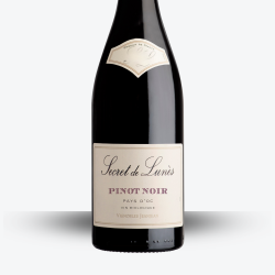Secret de Lunès Pinot Noir 2025 - Maison Jeanjean - Etiquette
