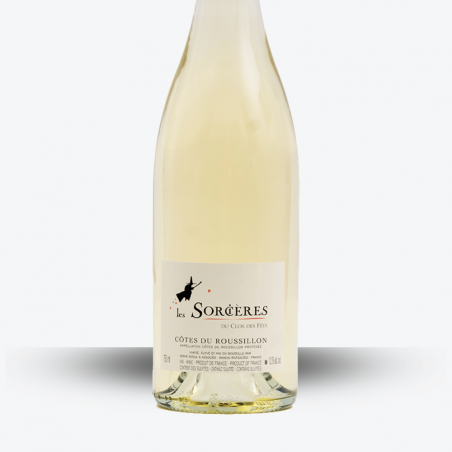 Les Sorcières Blanc 2025 - Domaine du Clos des Fées - etiquette