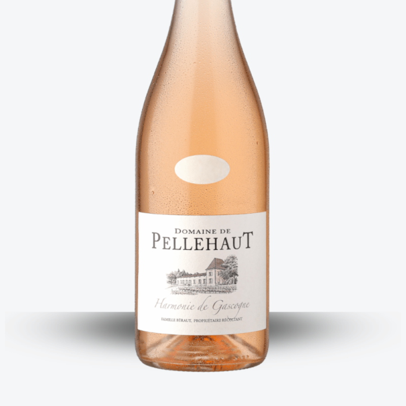 Harmonie de Gascogne Rosé 2025 - Domaine de Pellehaut - Etiquette