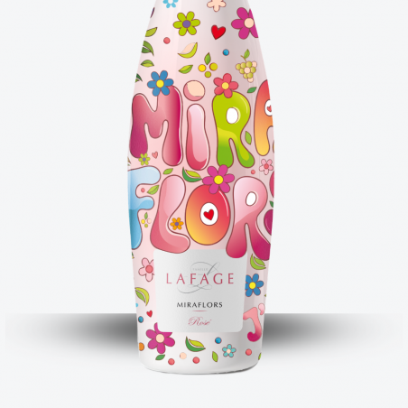 Miraflors Rosé 2025 - Domaine Lafage - etiquette