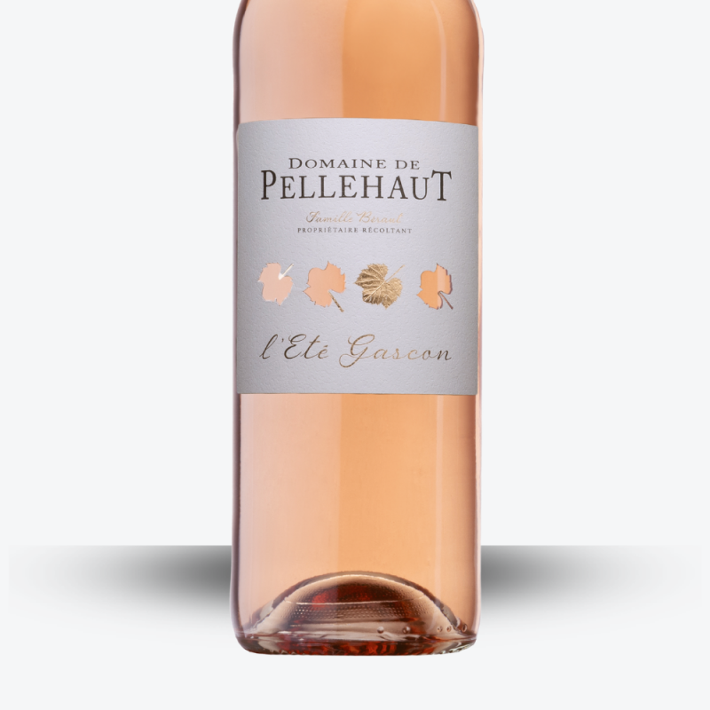 l'Eté Gascon Rosé 2025 - Domaine de Pellehaut - Etiquette