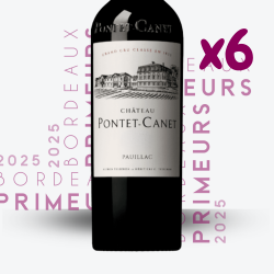 Primeurs - Château Pontet-Canet 2025 - 6x75cl - étiquette