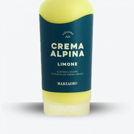 Crema Alpina Limone - Etiquette