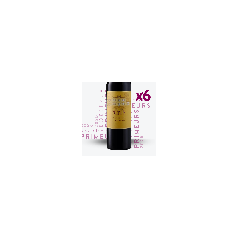 Primeurs - Château Nénin 2025 - 6x75cl - étiquette