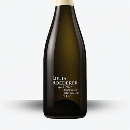 Champagne Louis Roederer Brut Nature by Philippe Starck 2018 - Etiquette
