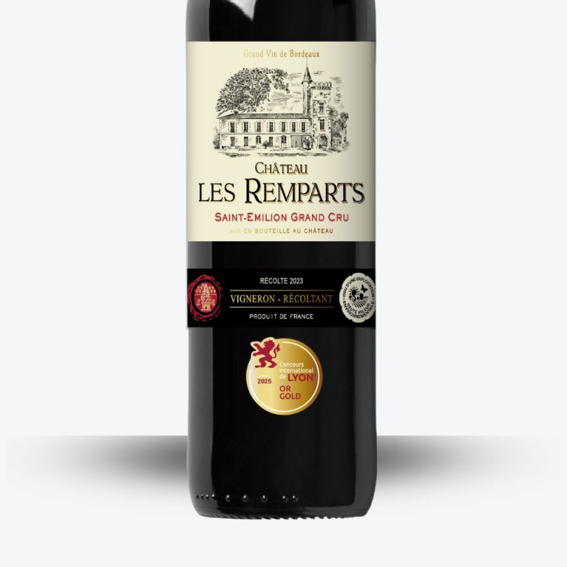 Château Les Remparts 2023 - étiquette