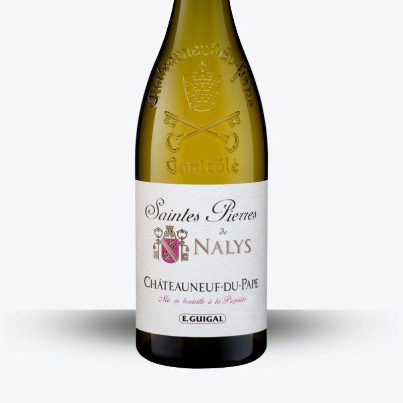 E. Guigal "Saintes Pierres de Nalys" Blanc 2024 - Château de Nalys - étiquette