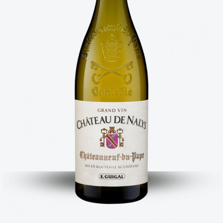 E. Guigal Château de Nalys Châteauneuf-du-Pape Blanc 2024 - étiquette