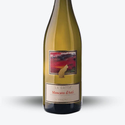 Moscato d'Asti "La Gatta" 2025 - Vite Colte - étiquette
