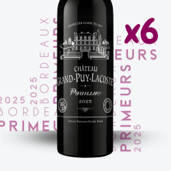 Primeurs - Château Grand-Puy-Lacoste 2025 - 6x75cl - Etiquette