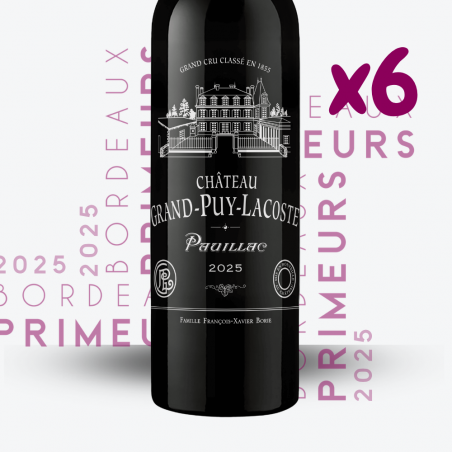 Primeurs - Château Grand-Puy-Lacoste 2025 - 6x75cl - Etiquette