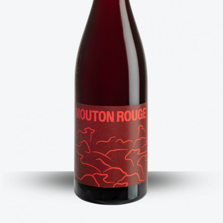 Mouton Rouge 2025 - Olivier Pithon - étiquette